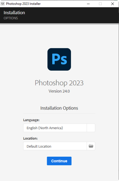 Hướng dẫn tải và cài đặt phần mềm Adobe Photoshop CC 2023