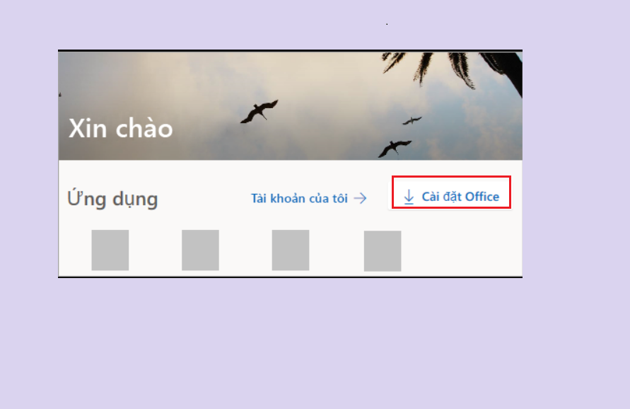 Tải xuống Office 365