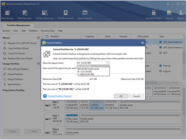 MiniTool Partition Wizard Free Edition 2